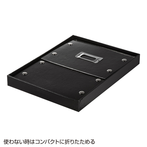 FCD-MT4BK / 組み立て式DVD BOX（ブラック）