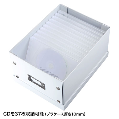 FCD-MT4WN / 組み立て式DVD BOX（ホワイト・W210mm）