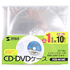 FCD-N10C / CD・DVDケース(クリア)