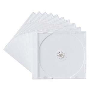 FCD-N30WH / DVD・CDケース（ホワイト）