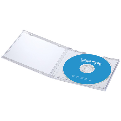 FCD-PN10C / DVD・CDケース（10枚セット・クリア）