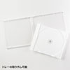 FCD-PN10WN Blu-ray・DVD・CDケース(10枚セット・ホワイト) FCD-PN10WN / Blu-ray・DVD・CDケース(10枚セット・ホワイト)