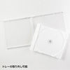 FCD-PN30W / DVD・CDケース（30枚セット・ホワイト）