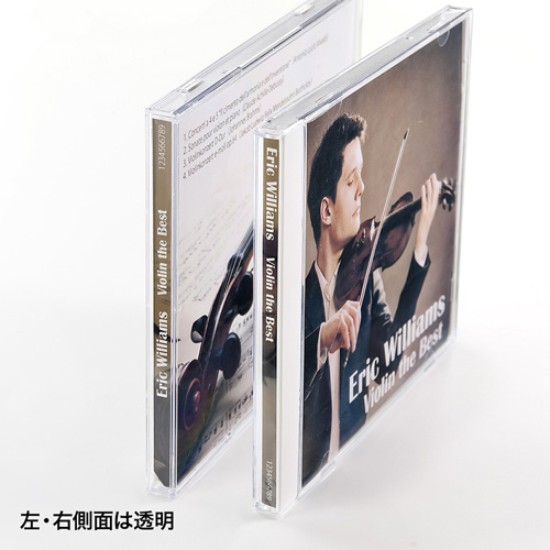 FCD-PN30W / DVD・CDケース（30枚セット・ホワイト）
