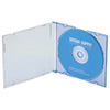 FCD-PU50BL / DVD・CDケース（50枚セット・クリアブルー）