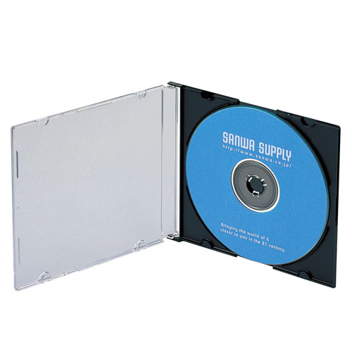 FCD-PU50MBKN2 / Blu-ray・DVD・CDケース（スリムタイプ・50枚セット・ブラック）
