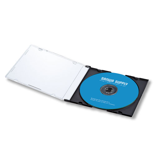 FCD-PU50MBKN / Blu-ray・DVD・CDケース（スリムタイプ・50枚セット・マットブラック）