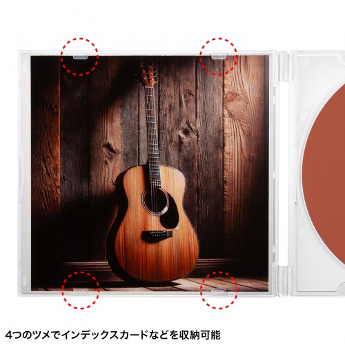 FCD-PUS10CL / Blu-ray・DVD・CDケース（1枚収納ソフトタイプ・10枚セット）