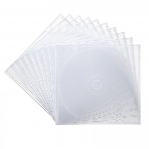 FCD-PUS10CL / Blu-ray・DVD・CDケース(1枚収納ソフトタイプ・10枚セット)