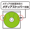 FCD-SH36BK / DVD・CDケース（ブラック）