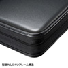 FCD-WL160BK DVD・CDセミハードケース(160枚収納・ブラック) FCD-WL160BK / DVD・CDセミハードケース(160枚収納・ブラック)