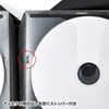 FCD-WL96BK DVD・CDセミハードケース(96枚収納・ブラック) FCD-WL96BK / DVD・CDセミハードケース(96枚収納・ブラック)