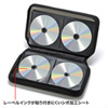 FCD-WL96BK DVD・CDセミハードケース(96枚収納・ブラック) FCD-WL96BK / DVD・CDセミハードケース(96枚収納・ブラック)
