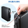 FCD-WLBD160BBK CDジャケット収納対応セミハードケース(160枚収納・ブラック) FCD-WLBD160BBK / CDジャケット収納対応セミハードケース(160枚収納・ブラック)