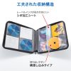 FCD-WLBD160BBK CDジャケット収納対応セミハードケース(160枚収納・ブラック) FCD-WLBD160BBK / CDジャケット収納対応セミハードケース(160枚収納・ブラック)