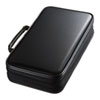 FCD-WLBD96BBK CDジャケット収納対応セミハードケース(96枚収納・ブラック) FCD-WLBD96BBK / CDジャケット収納対応セミハードケース(96枚収納・ブラック)