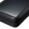 FCD-WLBD96BBK CDジャケット収納対応セミハードケース(96枚収納・ブラック) FCD-WLBD96BBK / CDジャケット収納対応セミハードケース(96枚収納・ブラック)