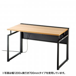 FDM-14060LMAC / ワークデスク(木目・幅1400×奥行き600×高さ720mm)
