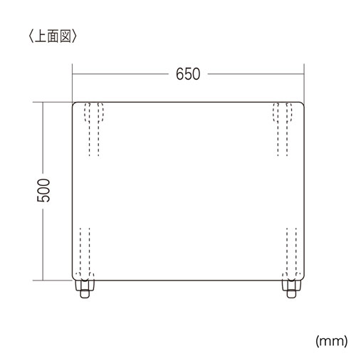 FLD-6550BRN / フォールディングデスク（薄い木目）