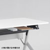 FLD-7545W フォールディングデスク(W750×D450mm) FLD-7545W / フォールディングデスク(W750×D450mm)