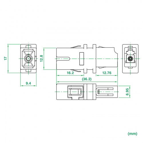 HAD-LCSC-SM / 光アダプタ