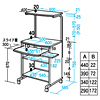 HD-4SV / パソコンデスク