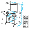 HD-4SV パソコンデスク HD-4SV / パソコンデスク
