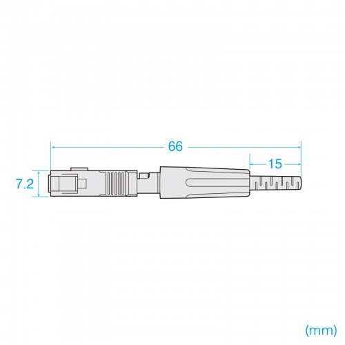 HKB-AC-FSCMM / 光ファイバファストSCコネクタ（マルチモード・50μm・4セット入）