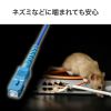 HKB-AM1SCSC1-05 アーマード1芯光ファイバケーブル(シングルモード、SC-SC、5m、ブルー) HKB-AM1SCSC1-05 / アーマード1芯光ファイバケーブル(シングルモード、SC-SC、5m、ブルー)