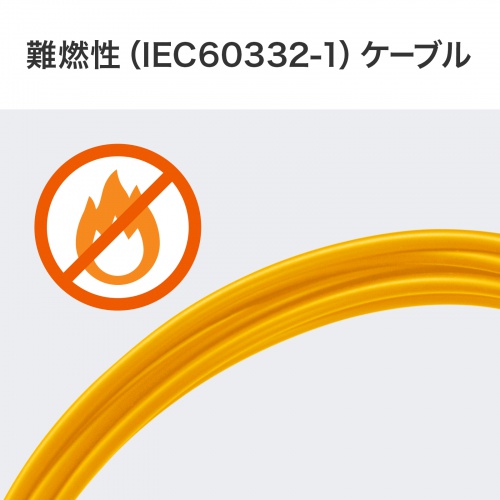 HKB-AM1SCSC1-03Y / アーマード1芯光ファイバケーブル(シングルモード、SC-SC、3m、イエロー)