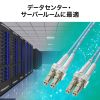 HKB-AMOM3LCLC-10 / アーマードメガネ型光ファイバケーブル（マルチOM3、LC×2-LC×2、10m）