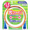 HKB-CC5-1K メガネ型光ファイバケーブル(マルチ50μm、SC×2-SC×2、1.5m) HKB-CC5-1K / メガネ型光ファイバケーブル(マルチ50μm、SC×2-SC×2、1.5m)