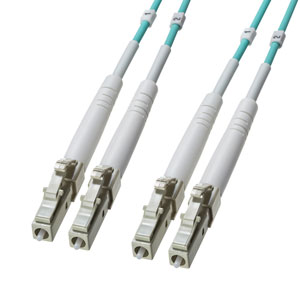 HKB-CSOM3LCLC-050 / コード集合型光ファイバケーブル(マルチ50μmOM3、LC×2-LC×2、50m)