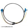 HKB-FCFCWPRB1-20 防水ロバスト光ファイバケーブル(シングル9.2μm、FC×4-FC×4、20m) HKB-FCFCWPRB1-20 / 防水ロバスト光ファイバケーブル(シングル9.2μm、FC×4-FC×4、20m)