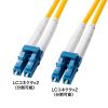 HKB-HLCLC1-10 補強メガネ型光ファイバケーブル(シングルモード、LC×2-LC×2、10m) HKB-HLCLC1-10 / 補強メガネ型光ファイバケーブル(シングルモード、LC×2-LC×2、10m)