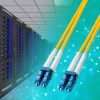 HKB-HLCLC1-10 / 補強メガネ型光ファイバケーブル（シングルモード、LC×2-LC×2、10m）