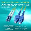 HKB-HLCSC1-03 補強メガネ型光ファイバケーブル(シングルモード、LC×2-SC×2、3m) HKB-HLCSC1-03 / 補強メガネ型光ファイバケーブル(シングルモード、LC×2-SC×2、3m)