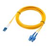 HKB-HLCSC1-10 / 補強メガネ型光ファイバケーブル（シングルモード、LC×2-SC×2、10m）