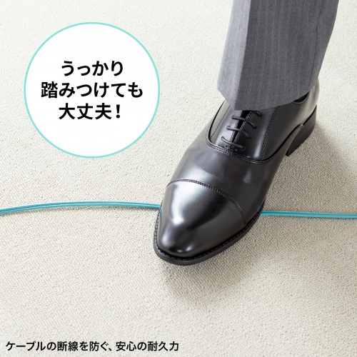 不意の側圧発生にも対応