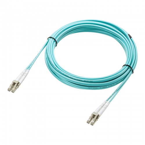 HKB-HOM3LCLC-05 / 補強メガネ型光ファイバケーブル（マルチOM3、LC×2-LC×2、5m）