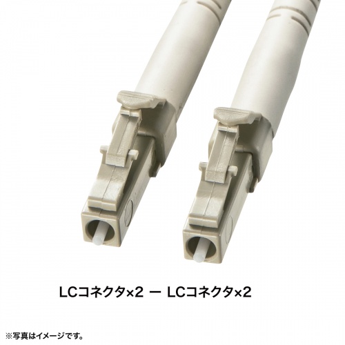 HKB-LCLCTA5-10N / タクティカル光ファイバケーブル（マルチ50μm、LC×2-LC×2、10m）