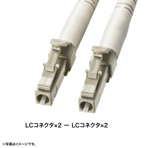 HKB-LCLCTA5-30N / タクティカル光ファイバケーブル（マルチ50μm、LC×2-LC×2、30m）