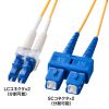 HKB-LCSC1-10N メガネ型光ファイバケーブル(シングル8.6μm、LC×2-SC×2、10m) HKB-LCSC1-10N / メガネ型光ファイバケーブル(シングル8.6μm、LC×2-SC×2、10m)