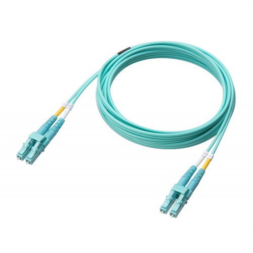 HKB-MOM3LCLC-02 / メガネ型光ファイバケーブル（マルチ50μmOM3、LC×2-LC×2、2m）