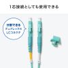 HKB-MOM3LCLC-02 / メガネ型光ファイバケーブル（マルチ50μmOM3、LC×2-LC×2、2m）