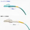 HKB-MOM3LCLC-05 / メガネ型光ファイバケーブル（マルチ50μmOM3、LC×2-LC×2、5m）