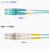 HKB-MOM3LCLC-10 メガネ型光ファイバケーブル(マルチ50μmOM3、LC×2-LC×2、10m) HKB-MOM3LCLC-10 / メガネ型光ファイバケーブル(マルチ50μmOM3、LC×2-LC×2、10m)