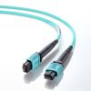 HKB-MPO12M3B-01 MPO光ファイバケーブル(OM3、12芯、B配線、1m) HKB-MPO12M3B-01 / MPO光ファイバケーブル(OM3、12芯、B配線、1m)