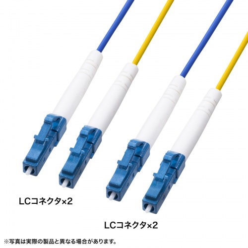 HKB-RB2LCLC1-20 / ロバスト光ファイバケーブル（シングル9μm、2芯、LC×2-LC×2、20m）