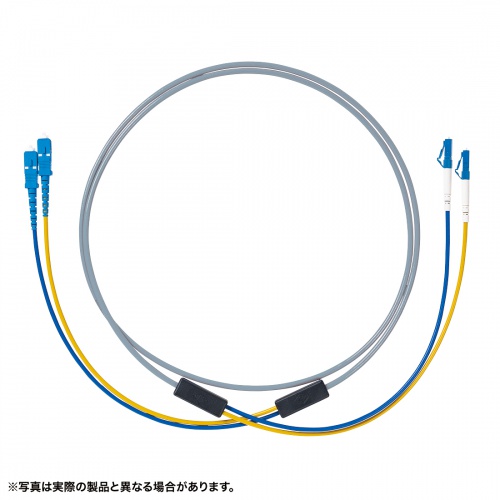 HKB-RB2M3LCLC-05 / ロバスト光ファイバケーブル（マルチ50μmOM3、2芯、LC×2-LC×2、5m）